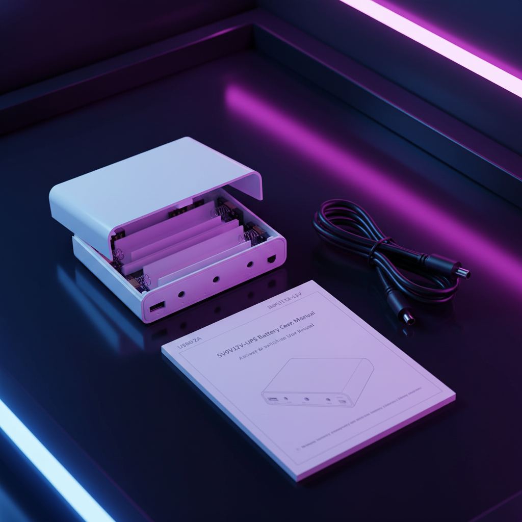 Package contents - UPS, cable, manual