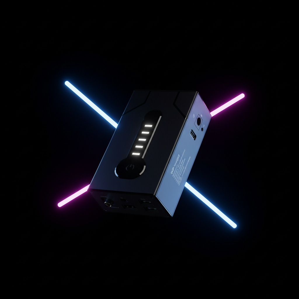 WGP 12V 3A Mini UPS with neon lighting